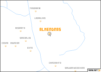 map of Almendras