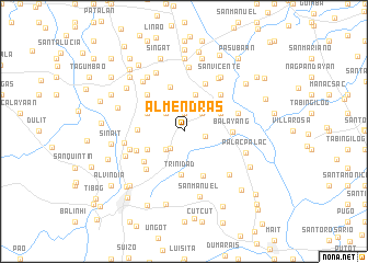 map of Almendras