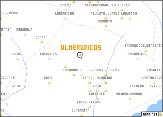 map of Almendricos