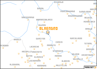 map of Almendro