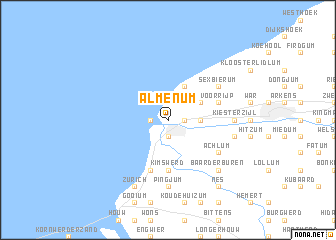 map of Almenum