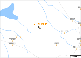 map of Al Mérer