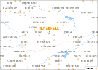 map of Almerfeld