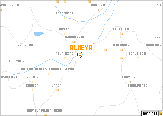 map of Almeya
