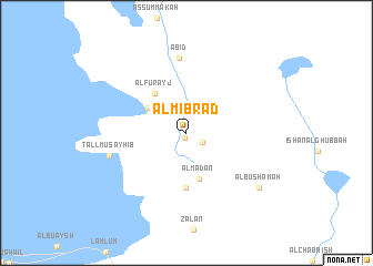 map of Al Mibrad