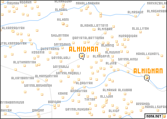 map of Al Midman