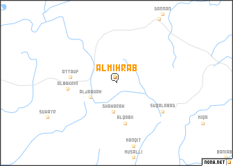 map of Al Miḩrāb