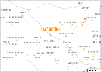 map of Al Mij‘ārah