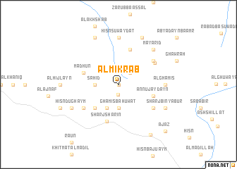 map of Al Mikrāb