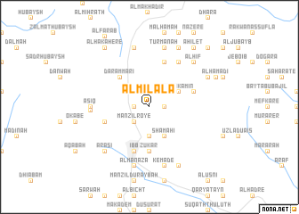 map of Al Milala