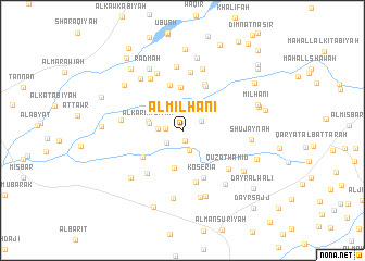 map of Al Milḩānī