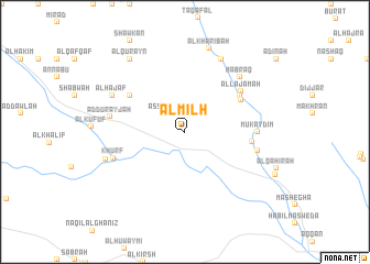 map of Al Milḩ