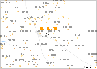 map of Al Millah