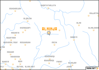 map of Al Mimjá