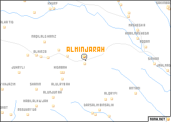 map of Al Minjārah