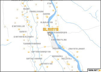 map of Al Minyā