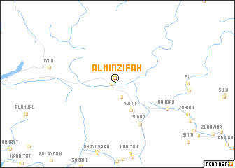 map of Al Minzifah