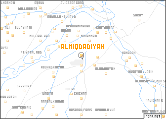 map of Al Miqdādīyah