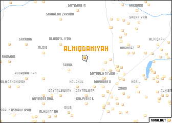 map of Al Miqdāmīyah