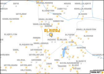 map of Al Mi‘rāj