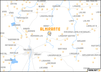 map of Almirante