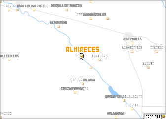 map of Almireces