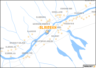 map of Al Mirekh