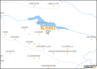 map of Almirez