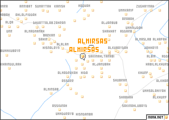 map of Al Mirşāş