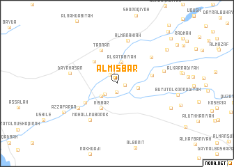 map of Al Mişbar