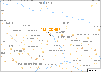 map of Al Mizghāf