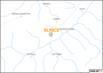 map of Almôço