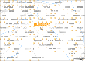map of Almodofa