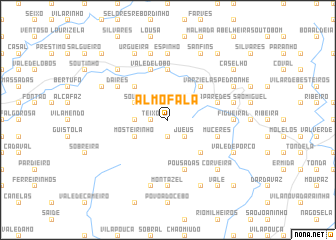 map of Almofala