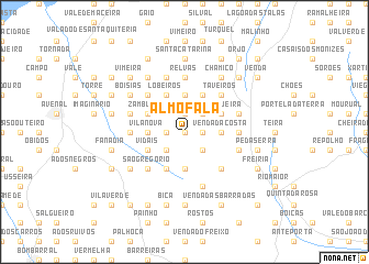 map of Almofala