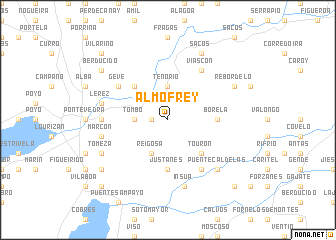 map of Almofrey