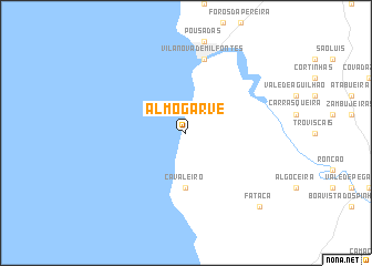 map of Almogarve