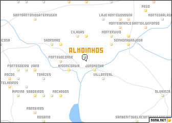 map of Almoinhos