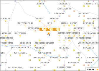 map of Almojanda