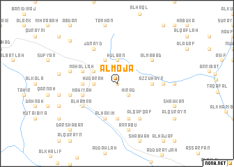 map of Al Moja