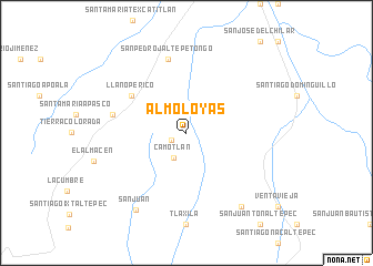 map of Almoloyas