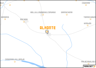 map of Almonte