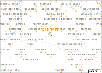 map of Almosen