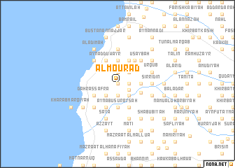 map of Al Moûrâd
