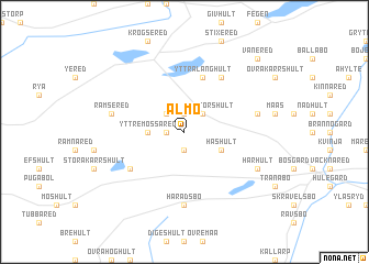 map of Älmö