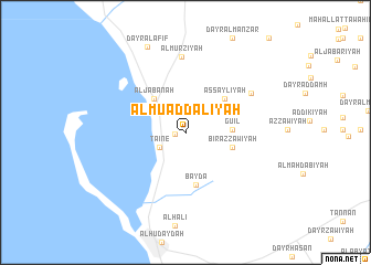 map of Al Mu‘addalīyah