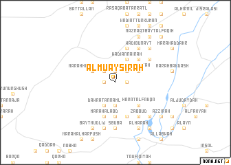 map of Al Mu‘ayşirah