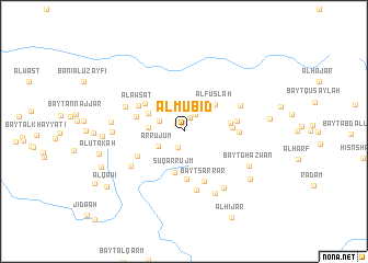 map of Al Mūbid