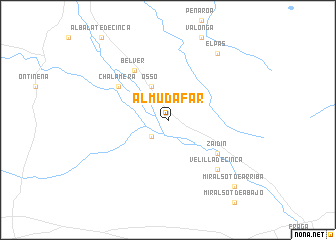 map of Almudáfar