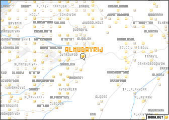 map of Al Mudayrij